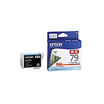 (業務用5セット) 【 純正品 】 EPSON エプソン インクカートリッジ 【ICLC79 ライトシアン】