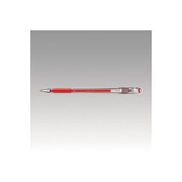 （まとめ） ぺんてる ハイブリッド （0.5mm） EK105-GB 赤 1本入 【×30セット】