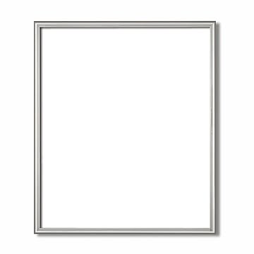 デッサン額縁/フレーム 【大全紙サイズ 727×545mm】 シルバー 壁掛けひも付き 化粧箱入り 5004