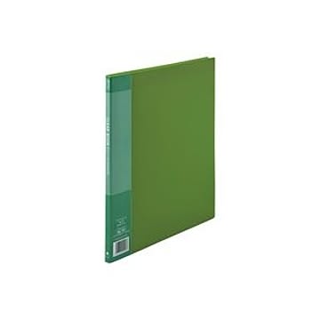 (業務用20セット) ジョインテックス クリアファイル/ポケットファイル 【A4/タテ型 1冊入り】 10ポケット 緑 D046J-GR