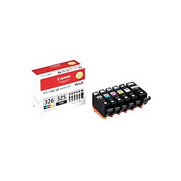 純正品 Canon キャノン インクカートリッジ/トナーカートリッジ BCI-326+325/6MP 6色入り