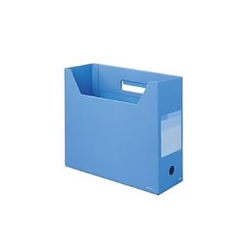 （まとめ）プラス ボックスファイル レギュラー FL-023BF SKB【×10セット】