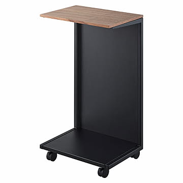 tower タワー (山崎実業) キャスター付き目隠し布団乾燥機スタンド Concealable Futon Dryer Stand 収納 ラック サイドテーブル ベッドサイド ウッド