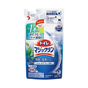 （まとめ） 花王 トイレマジックリン消臭洗浄スプレー 詰替×30セット