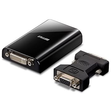 バッファロー USB2.0専用 ディスプレイ増設アダプター GX-DVI／U2C GX-DVI/U2C