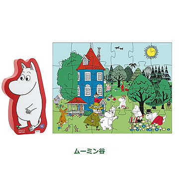 ムーミン デコパズル 子供用初めてのパズル リトルミィ ムーミンハウス ムーミン谷 