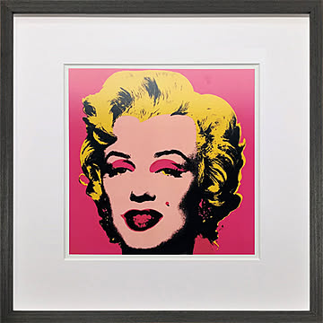 美工社 Andy Warhol 1967年作 Marilyn Monroe ホットピンク色