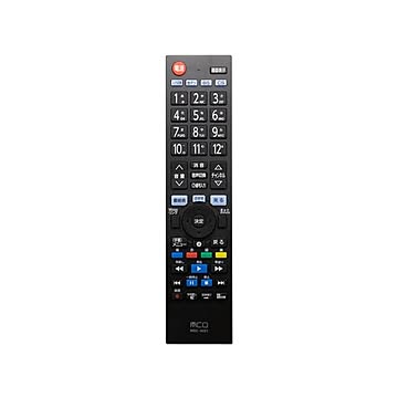 （まとめ） ミヨシ TV用リモコン 東芝対応 MRC-TS01 【×2セット】