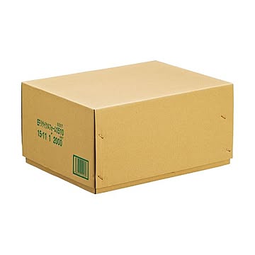 (まとめ) 再生白紙ストックフォーム 15×11インチ 無地 1200257 1箱(2000折) 【×2セット】