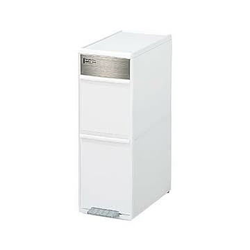 like-it ライクイット 分別スイングステーション ワイド 2段 BWP-11BS 35L ゴミ箱 ダストボックス 分別 ペダル リサイクル