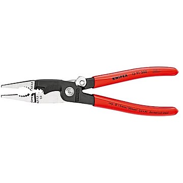 KNIPEX（クニペックス）1391-200 エレクトロプライヤー オープンスプリング付 （SB）
