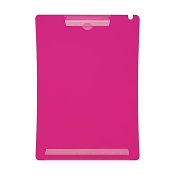 (まとめ) ライオン事務器 アンケートボードA4タテ ピンク QB-220-5P 1パック(5枚) 【×10セット】