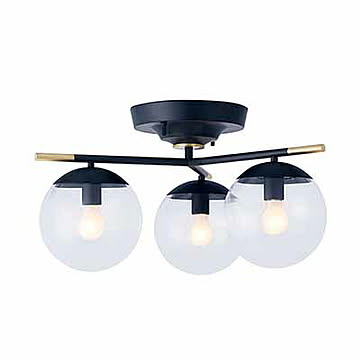Bliss 3-ceiling lamp (LED球付属) ブリス3シーリングランプ AW-0590E 〜60W×3 E26 シーリングライト 天井照明 3灯