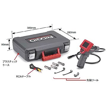 RIDGID（リジッド） 40043 MICRO CA-25 工業用デジタル検査カメラ