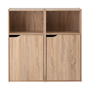 収納棚 キャビネット サイドボード スリム 小さめ 幅40 ラック シェルフ 扉付き おしゃれ リビング収納 収納 木目調 BLY-62