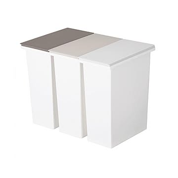 ゴミ箱 スリム 20リットル 20L 蓋つき 分別 スリム キャスター付き 3個セット ダストボックス キッチン リビング S-203D