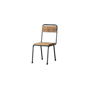 【受注生産】 SIKAKU シカク SD CHAIR SD CHAIR エスディー チェア / ダイニングチェア イス 椅子 いす カフェ シンプル クロカワ鉄 天然木 レザー