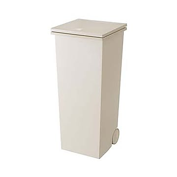 I'mD 岩谷マテリアル Kcud SQUARE Push Pail Rustic ［クードスクエア］ プッシュペール ラスティック JI-KUDSQA プッシュ開閉 蓋付き キャスター ゴミ箱