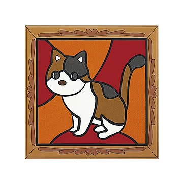 （まとめ） 藤久 貼り絵パズルキッド ねこ【×10セット】