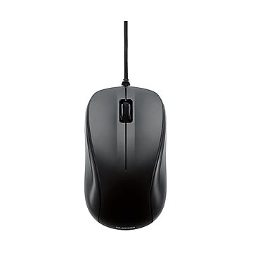 エレコム USB光学式マウス 3ボタンRoHS指令準拠 Mサイズ ブラック M-K6URBK/RS 1セット(5個)