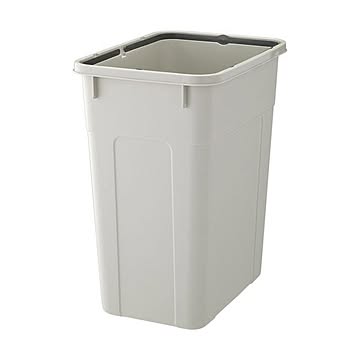 TANOSEE 角ペール 70L グレー 本体 フタ別売 1台