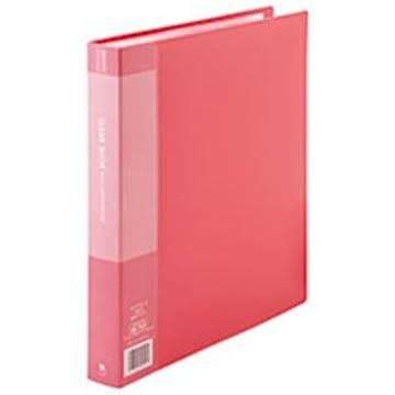 (業務用5セット) ジョインテックス クリアファイル/ポケットファイル 【A4/タテ型 10冊入り】 60ポケット 赤 D049J-10RD