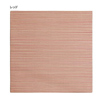 DIYカット可能 置き畳 いろどり 12枚セット 82×82cm レッド