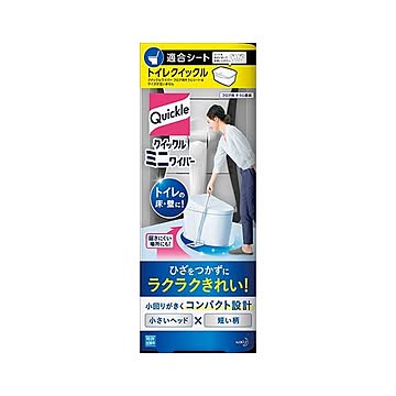 （まとめ） 花王 トイレクイックルミニワイパー 【×3セット】