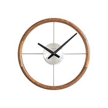 NEXTIME ネクスタイム PastPresent Series Hoop フープ (掛時計/スイープムーブメント) NXT-J056/NXT-J057/NXT-J058 掛け時計 壁掛け時計