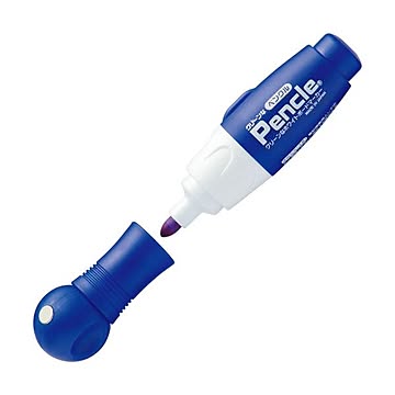 (まとめ) サニー クリーンなホワイトボードマーカーペンクルN 青 SNPEN-B 1本 【×10セット】
