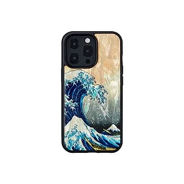 ikins 天然貝ケース for iPhone 13 Pro 神奈川沖浪裏 I21067i13P