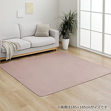 イケヒコ・コーポレーション ピオニー2 ラグ 200×250cm ライトピンク