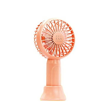 abbi 超小型ポータブル扇風機 Orange AB18621