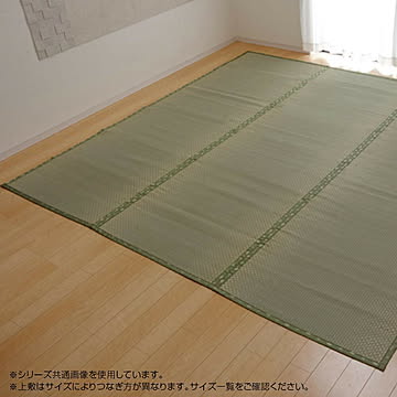 フリーカット い草 カーペット F不知火 約255×340cm ウレタン張り
