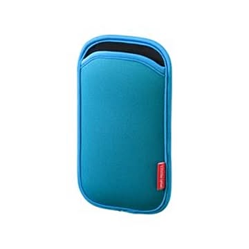 (まとめ)サンワサプライ マルチスマートフォンケース(5インチ用) PDA-SPC9BL×5セット