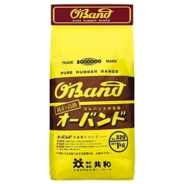 共和 オーバンド/輪ゴム 標準/1Kg 袋入り No.320 天然ゴム使用 GL-206