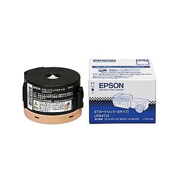 (まとめ）エプソン EPSON ETインクカートリッジ Sサイズ LPB4T14 1個【×3セット】