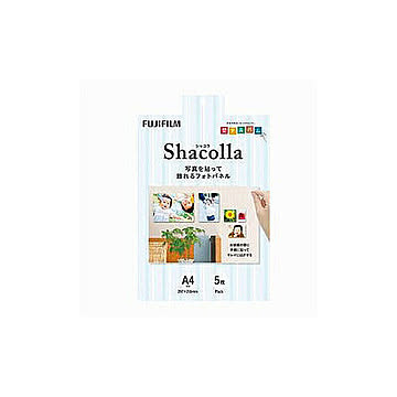 富士フイルム WD-KABE-AL-A4-5P シャコラ(shacolla) 壁タイプ 5枚パック A4サイズ 管理No. 4547410330397