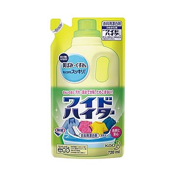 (まとめ) 花王 ワイドハイター つめかえ用 720ml 1個 【×20セット】