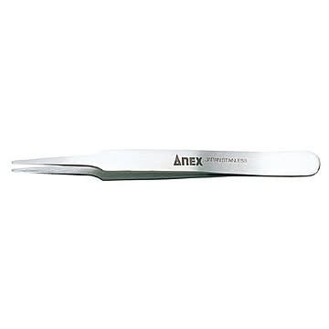 ANEX NO.201 高精度ステンレスピンセット先丸型120MM