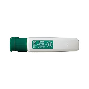 （まとめ） ぺんてる エフ水彩 単色 12ml ポリチューブ入り WFCT ビリジアン 【×30セット】