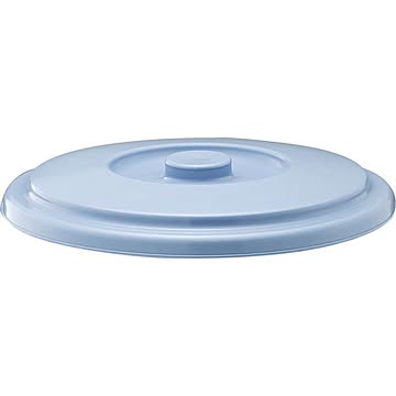 【20セット】 ポリバケツ/清掃用品 【フタのみ単品】 15SB用蓋 ブルー 丸型 『ベルク』 〔家庭用品 掃除用品 業務用〕【代引不可】