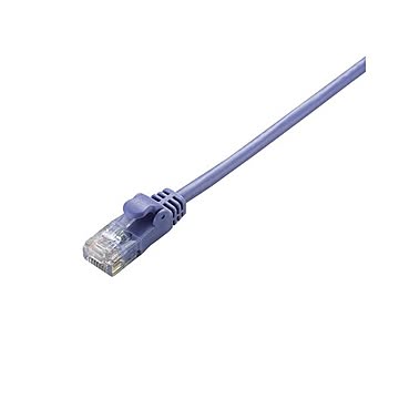 （まとめ）エレコムやわらかLANケーブル(Cat5E準拠) ブルー 5m LD-CTY/BU5 1本【×10セット】