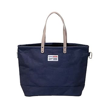 SLOWER スロウワー PEBBLE CANVAS TOTE BAG DOBBY 5033 ぺブル キャンバストートバッグ ドビー 5033 ドビー織 帆布生地 手提げ 21L レザーハンドル