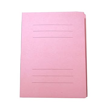 （まとめ）ナカバヤシ フラットファイルJ A4タテ150枚収容 背幅18mm ピンク フF-J80P 1セット(10冊) 【×10セット】