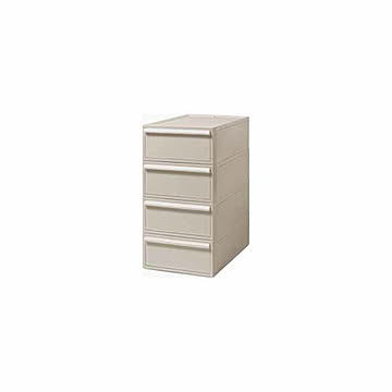 like-it ライクイット Closet system クローゼットシステム 引出し(S) 4個組 CS-D1 4P 衣類収納 引き出し収納 押し入れ収納 クローゼット収納 収納ケース 収納ボックス