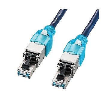 サンワサプライ CAT7H4LANケーブル KB-T7H4-15NV