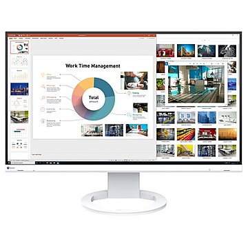 EIZO 68.5cm(27.0)型カラー液晶モニター FlexScan EV2760 ホワイト EV2760-WT