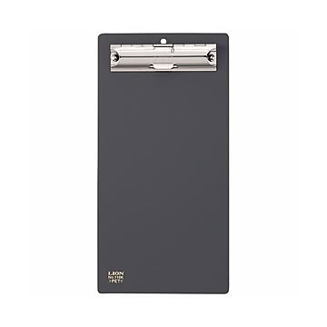 （まとめ）ライオン事務器 PETカラー用箋挟伝票サイズ ダークグレー No.110K 1枚 【×30セット】