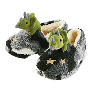 キッズ ゴーゴーダイナソースリッパ 【プラザセレクト】